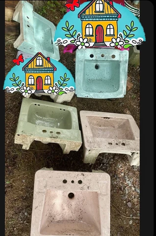 Antique Green Sinks thumbnail