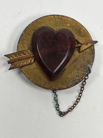 Antique Heart Sewing Buttons thumbnail