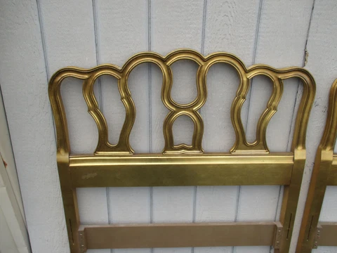 Antique Hollywood Regency Headboards thumbnail