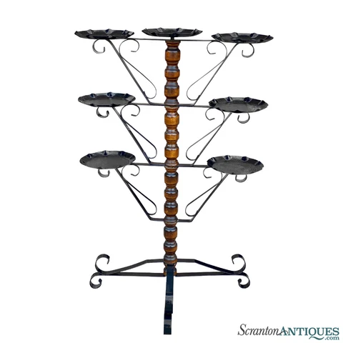 Antique Iron Plant Tables thumbnail