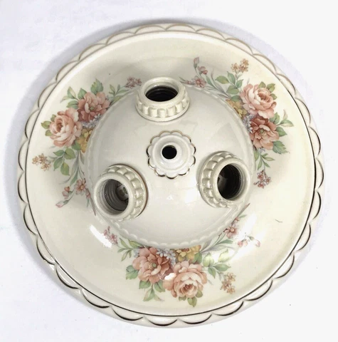 Antique Ivory Flush Mounts thumbnail