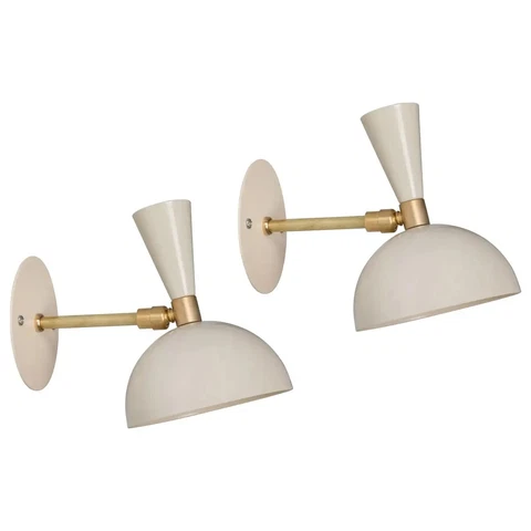 Antique Ivory Sconces thumbnail
