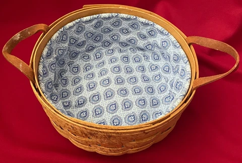 Antique Leather Basket Liners thumbnail