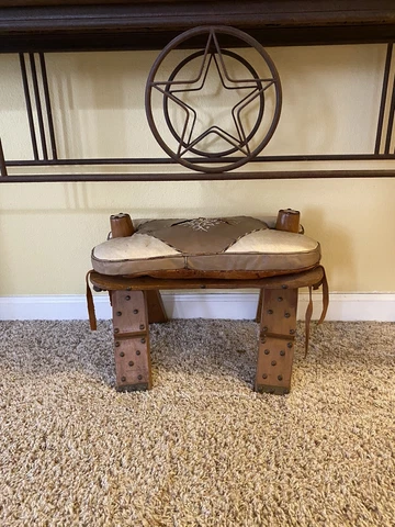 Antique Leather Benches thumbnail