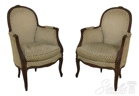 Antique Louis XV Bergere Chairs thumbnail
