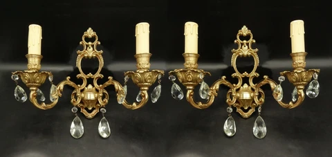 Antique Louis XV Sconces thumbnail