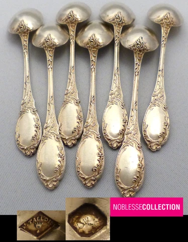 Antique Louis XV Silver Spoons thumbnail