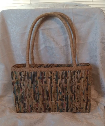 Antique Magazine Baskets with Handle thumbnail