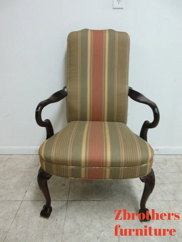 Antique Mahogany Accent Chairs thumbnail