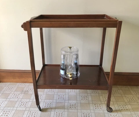 Antique Mahogany Butler Tables thumbnail