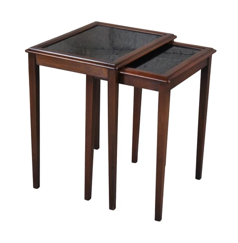 Antique Mahogany Nesting Tables thumbnail