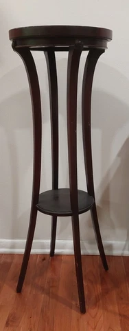 Antique Mahogany Plant Tables thumbnail
