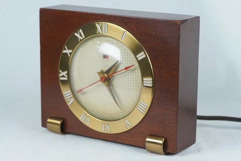 Antique Maple Desk Clocks thumbnail