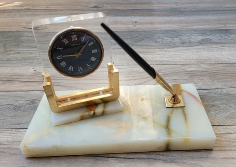 Antique Marble Alarm Clocks thumbnail