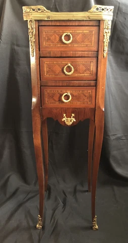 Antique Marble Nightstands thumbnail