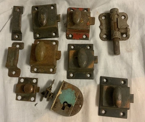 Antique Metal Cabinet Locks thumbnail
