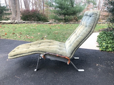 Antique Metal Chaises thumbnail