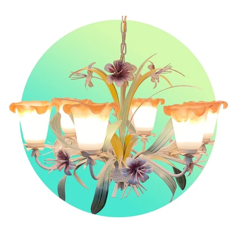 Antique Metal Chandeliers thumbnail