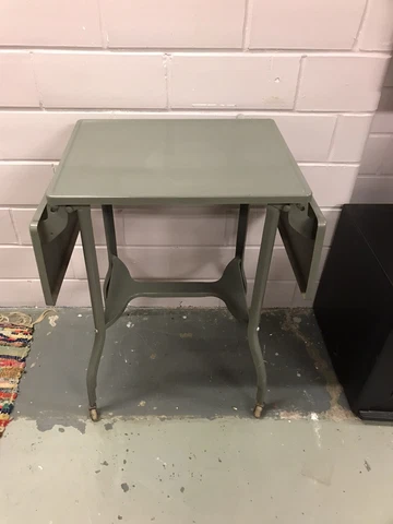 Antique Metal Drop Leaf Tables thumbnail
