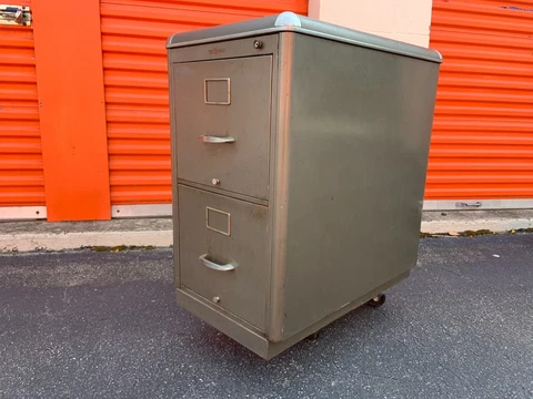 Antique Metal File Cabinets thumbnail