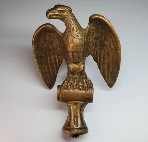 Antique Metal Flag Pole Finials thumbnail