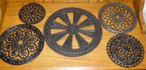Antique Metal Heating Grates thumbnail