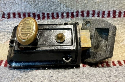Antique Metal Rim Locks thumbnail