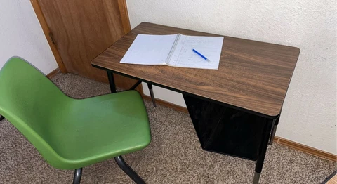 Antique Metal School Desks thumbnail