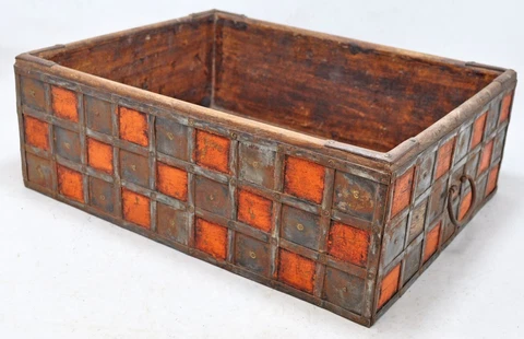 Antique Metal Storage Baskets thumbnail