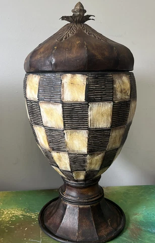 Antique Metallic Storage Baskets thumbnail