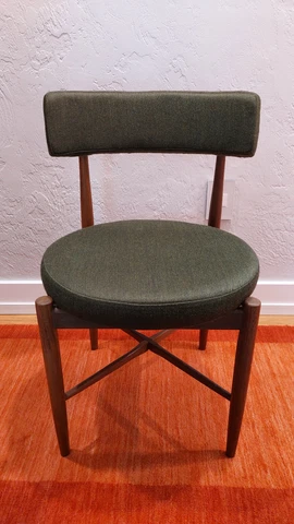 Antique Mid-Century Modern Armless Chairs thumbnail