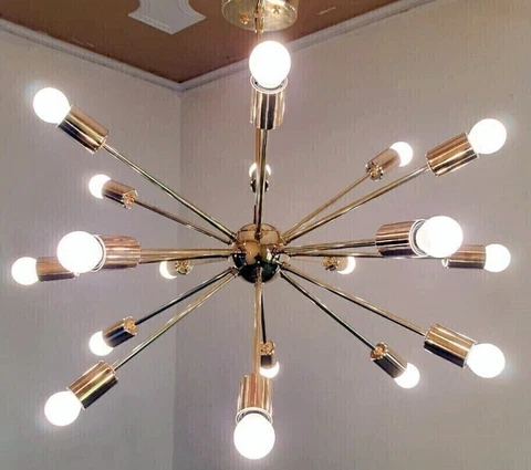 Antique Mid-Century Modern Chandeliers thumbnail