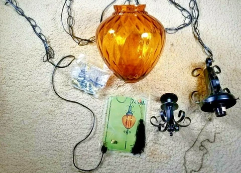 Antique Mid-Century Modern Globe Fixtures thumbnail