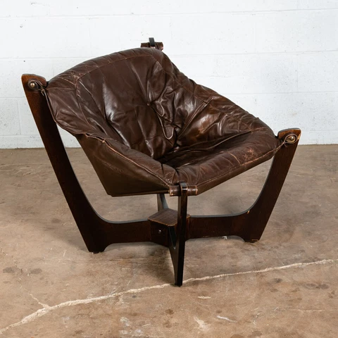 Antique Mid-Century Modern Lounge Chairs thumbnail