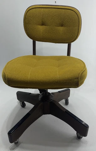 Antique Mid-Century Modern Office Chairs thumbnail