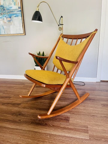Antique Mid-Century Modern Rocking Chairs thumbnail
