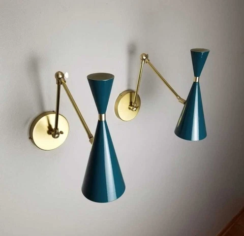 Antique Mid-Century Modern Sconces thumbnail