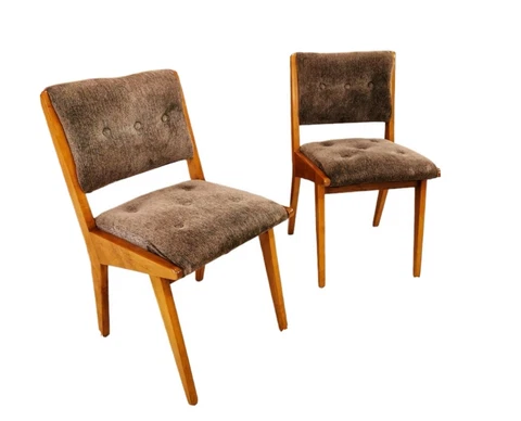 Antique Mid-Century Modern Side Chairs thumbnail