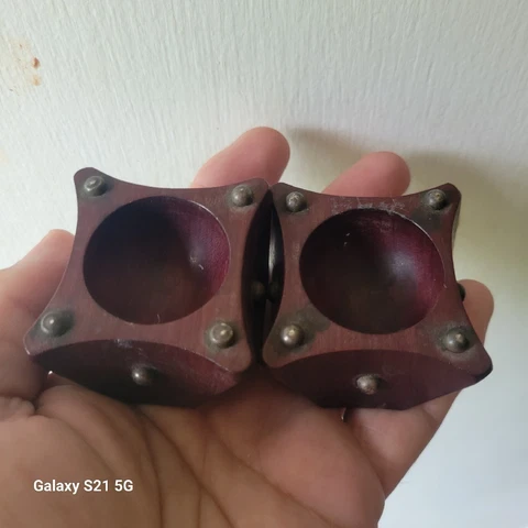 Antique Mid-Century Modern Silver Salt Cellars thumbnail