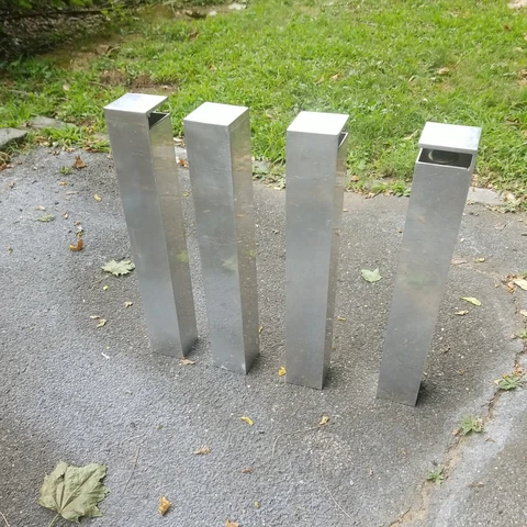Antique Mid-Century Modern Table Legs thumbnail