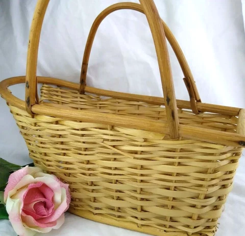Antique Mid-Century Modernism Storage Baskets thumbnail
