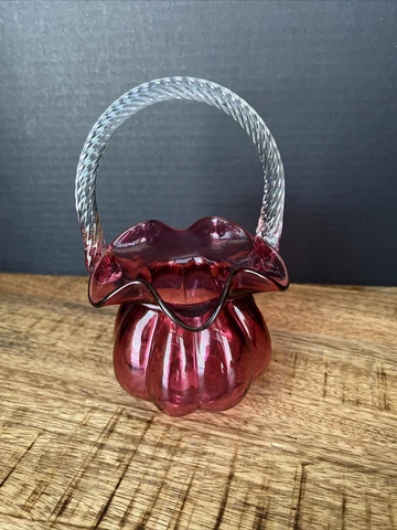 Antique Miniature Baskets with Handle thumbnail