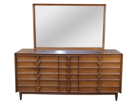 Antique Mirror Chest Of Drawers thumbnail