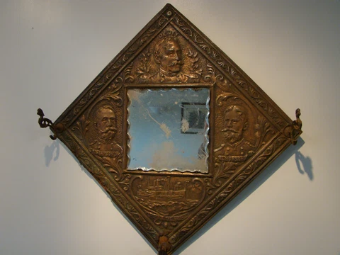 Antique Mirror Coat Racks thumbnail