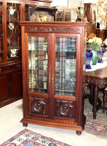 Antique Mirror Display Cabinets thumbnail