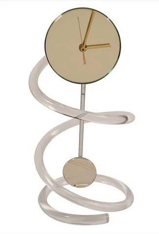 Antique Mirrored Desk Clocks thumbnail