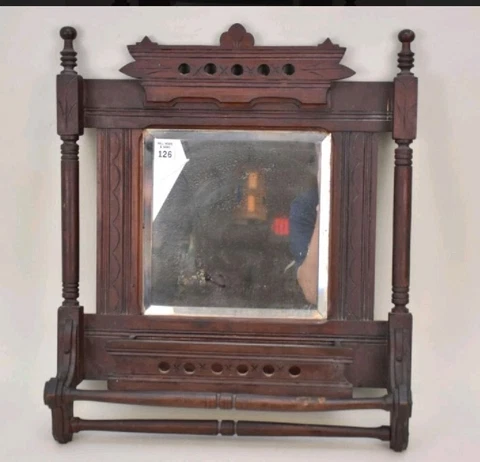 Antique Mirrors with Shelf thumbnail