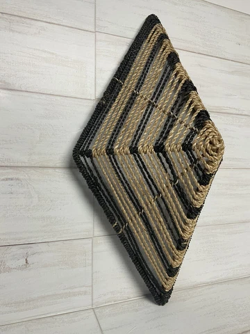 Antique Mixed Materials Hanging Baskets thumbnail