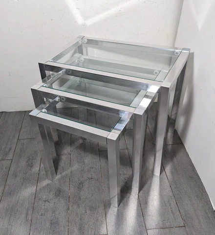 Antique Modern Nesting Tables thumbnail