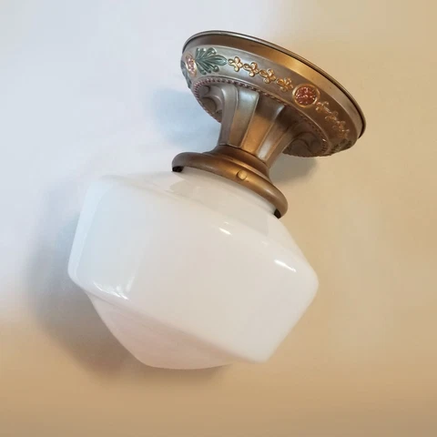 Antique Multi-Color Flush Mounts thumbnail